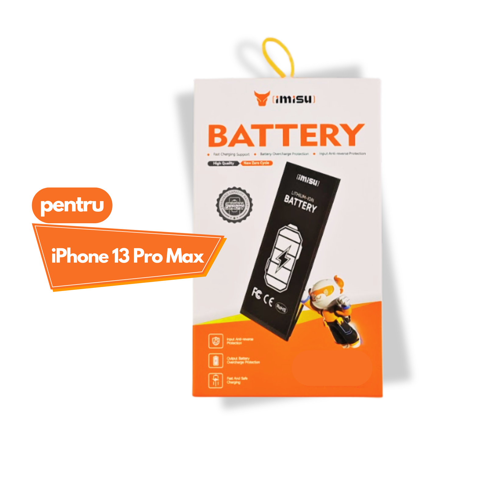 Baterie iPhone 13 Pro Max Li-ion Neagră