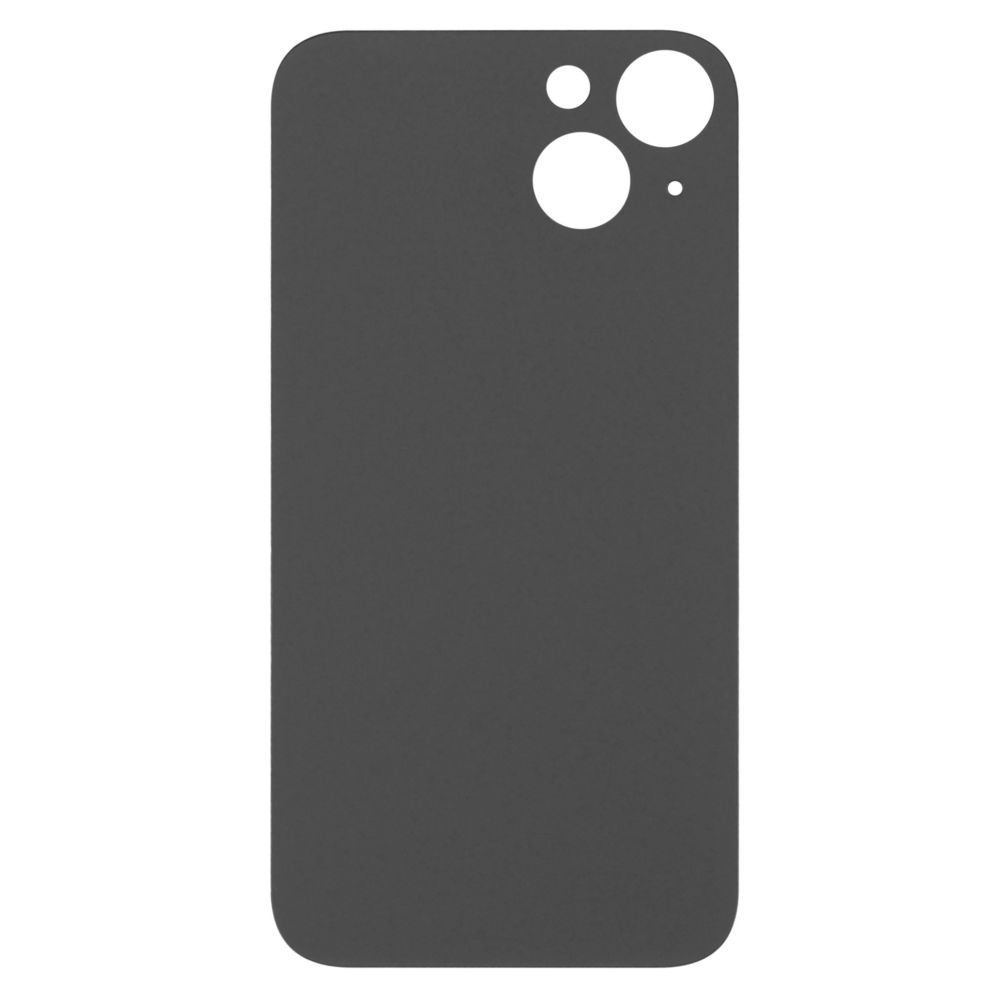 Sticla spate compatibila iPhone 13 Green Big Hole