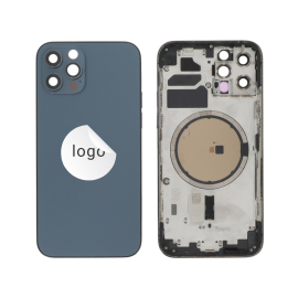 Sticlă capac spate Blue iPhone 12 Pro OEM Pulled Grade C