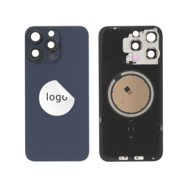 Sticlă capac spate Blue iPhone 15 Pro Max OEM Pulled Grade C