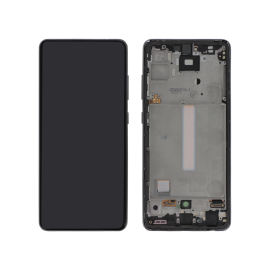 Display complet Samsung Galaxy A52 4G / A52 5G (A525F/A526B) Negru Service Pack