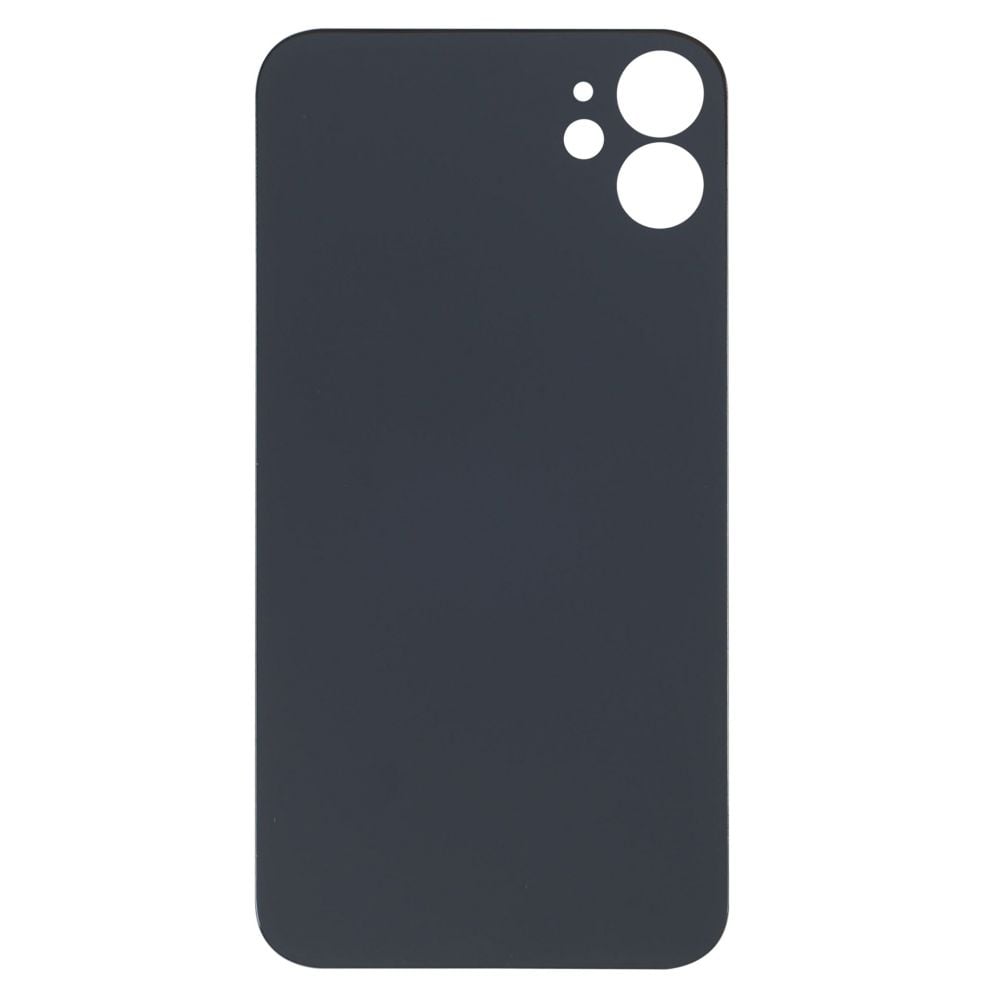 Sticla spate Capac spate iPhone 11 Big Hole Black