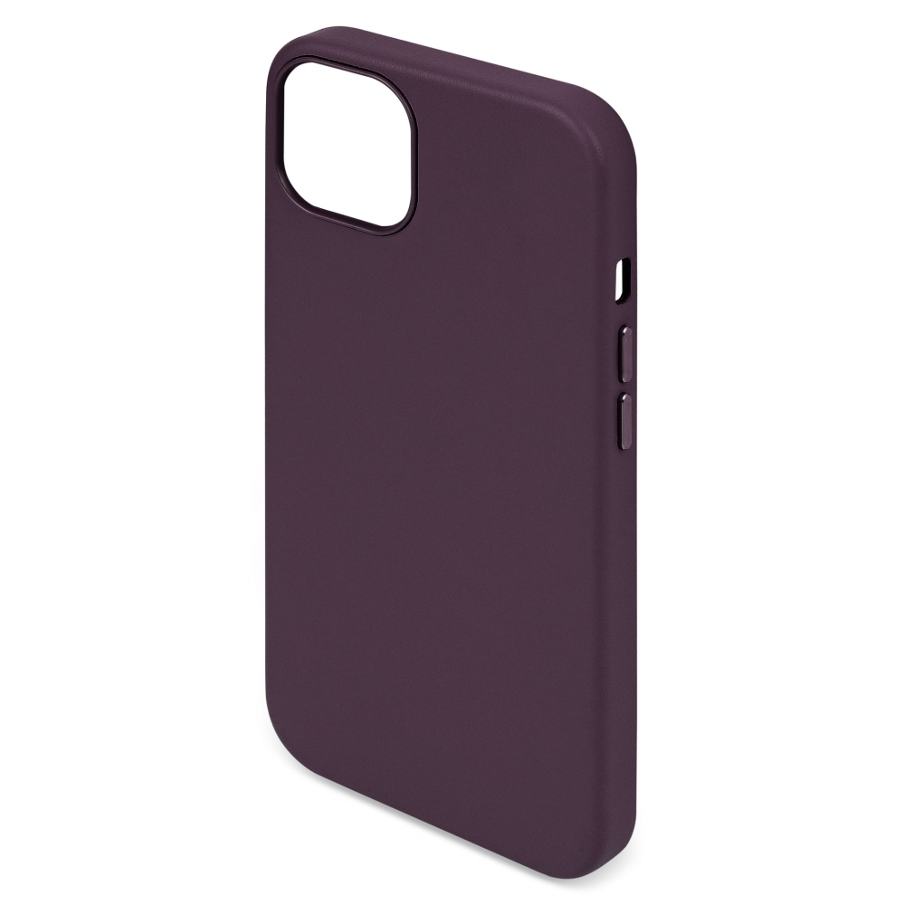 Husă protecție MagSafe din piele iPhone 13 - Dark Purple