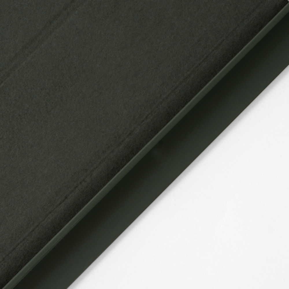 Husă magnetică cu spate acrilic, colțuri întărite și suport Stylus iPad mini 6, Army Green